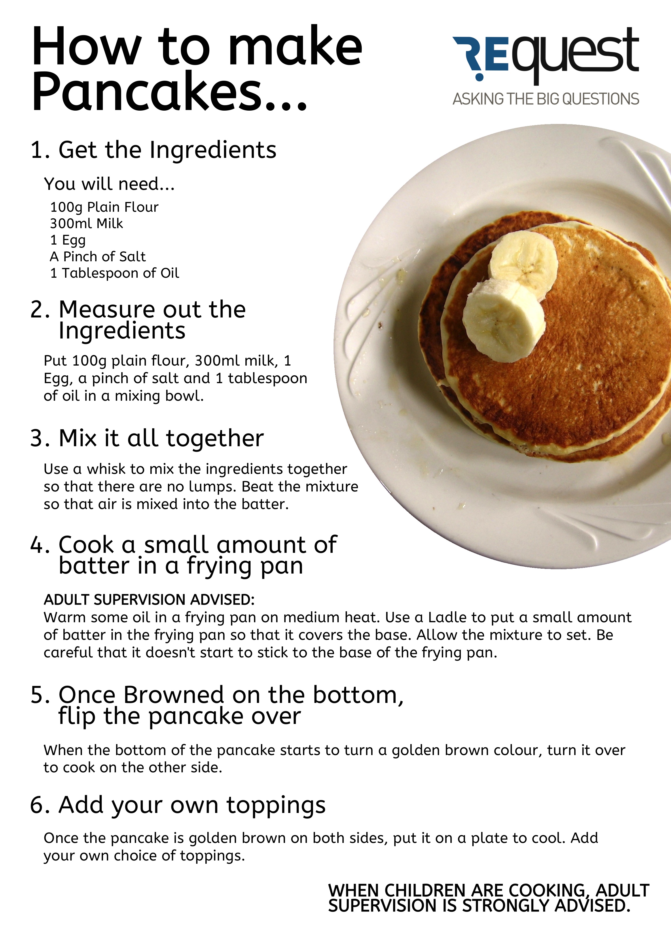 How To Make Pancake Video, Easy... Glenda