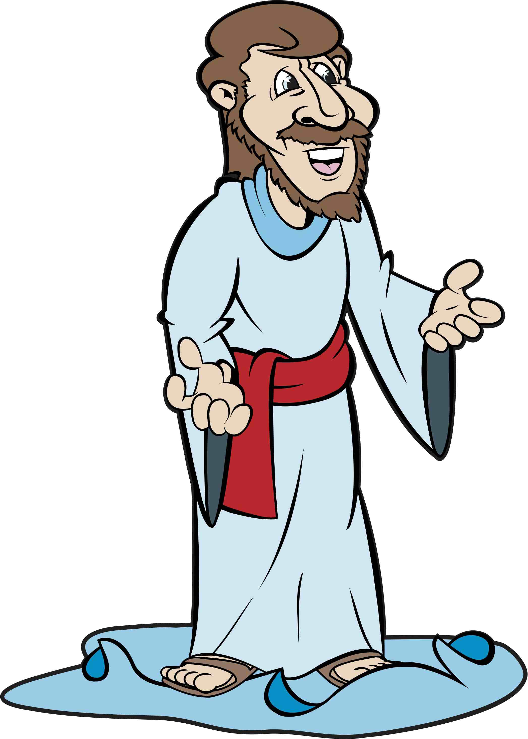 jesus in a boat clipart - photo #49